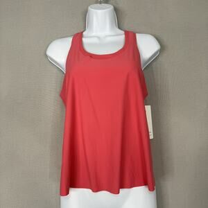 Athleta Ultimate 2-in-1 Support Top Womens XS Pink Tank Built-In Bra Layered